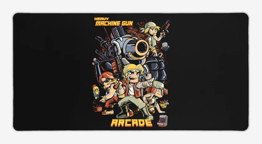 Mouse pad Gamer Heavy Machine Gun