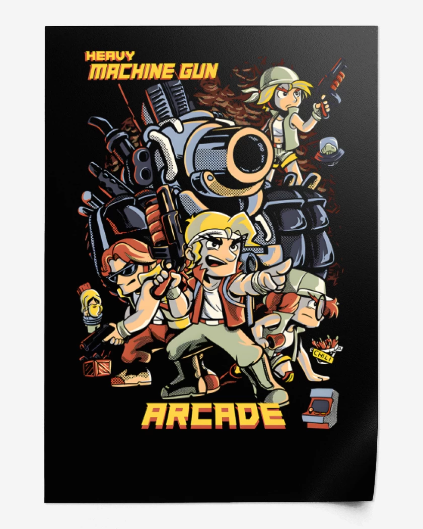 Print Heavy Machine Gun