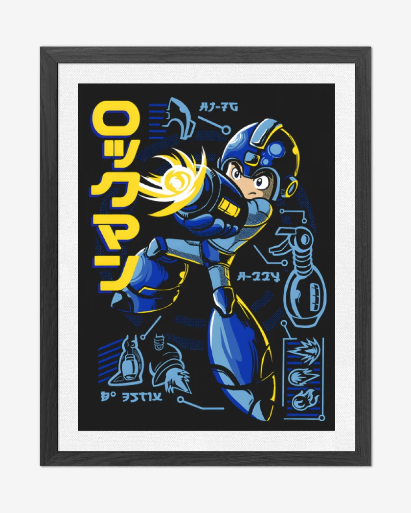 Cuadro decorativo Mega Robot