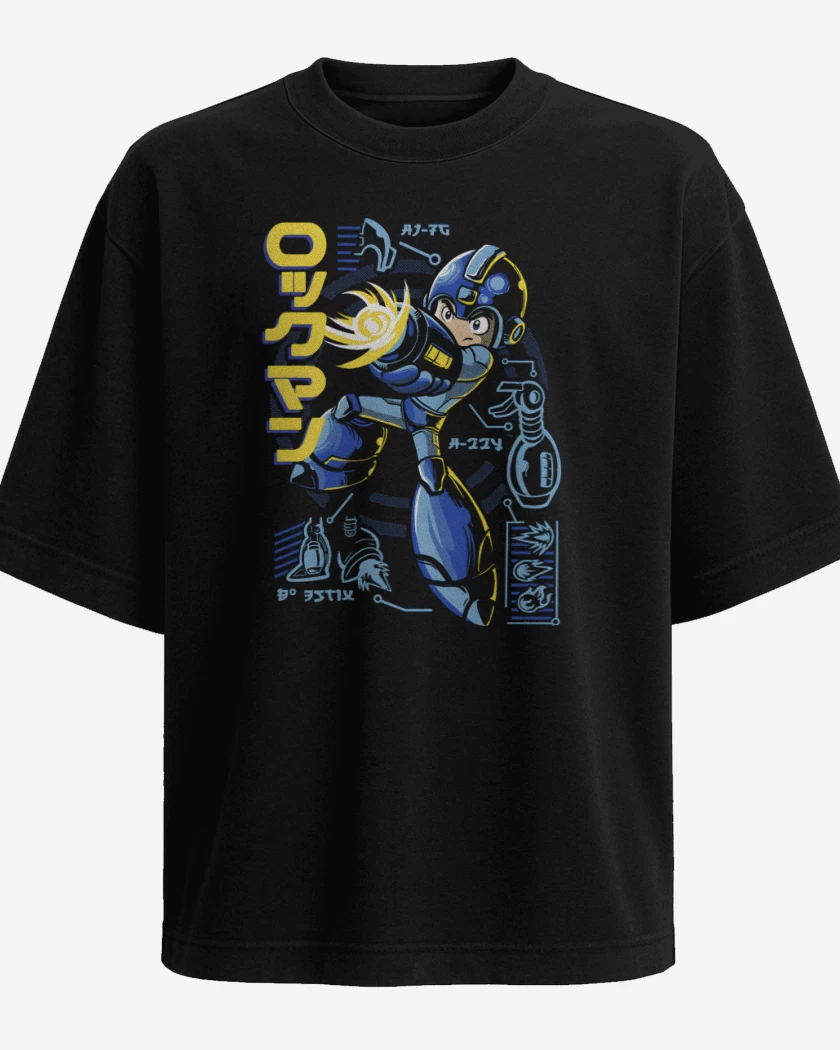 Polera Oversize Mega Robot