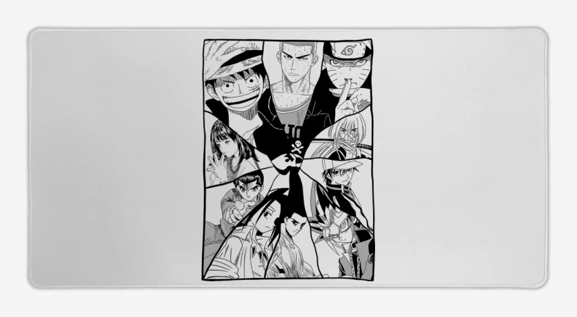 Mouse pad Gamer Lo Mejor del Anime