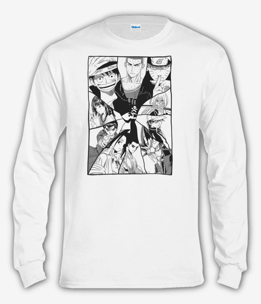 Polera manga larga Lo Mejor del Anime