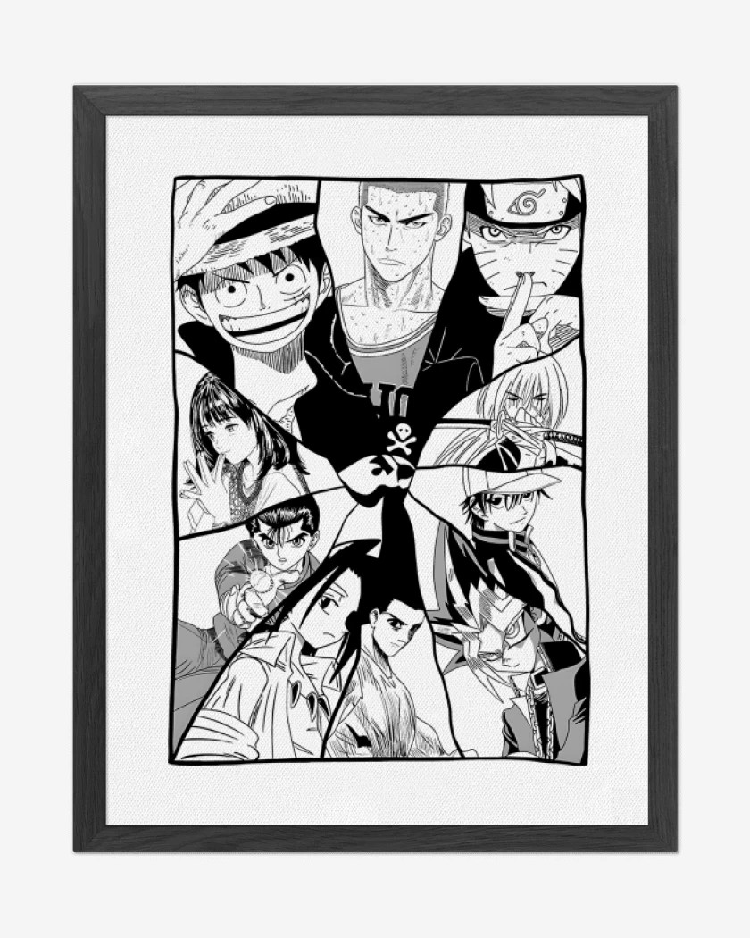 Cuadro decorativo Lo Mejor del Anime