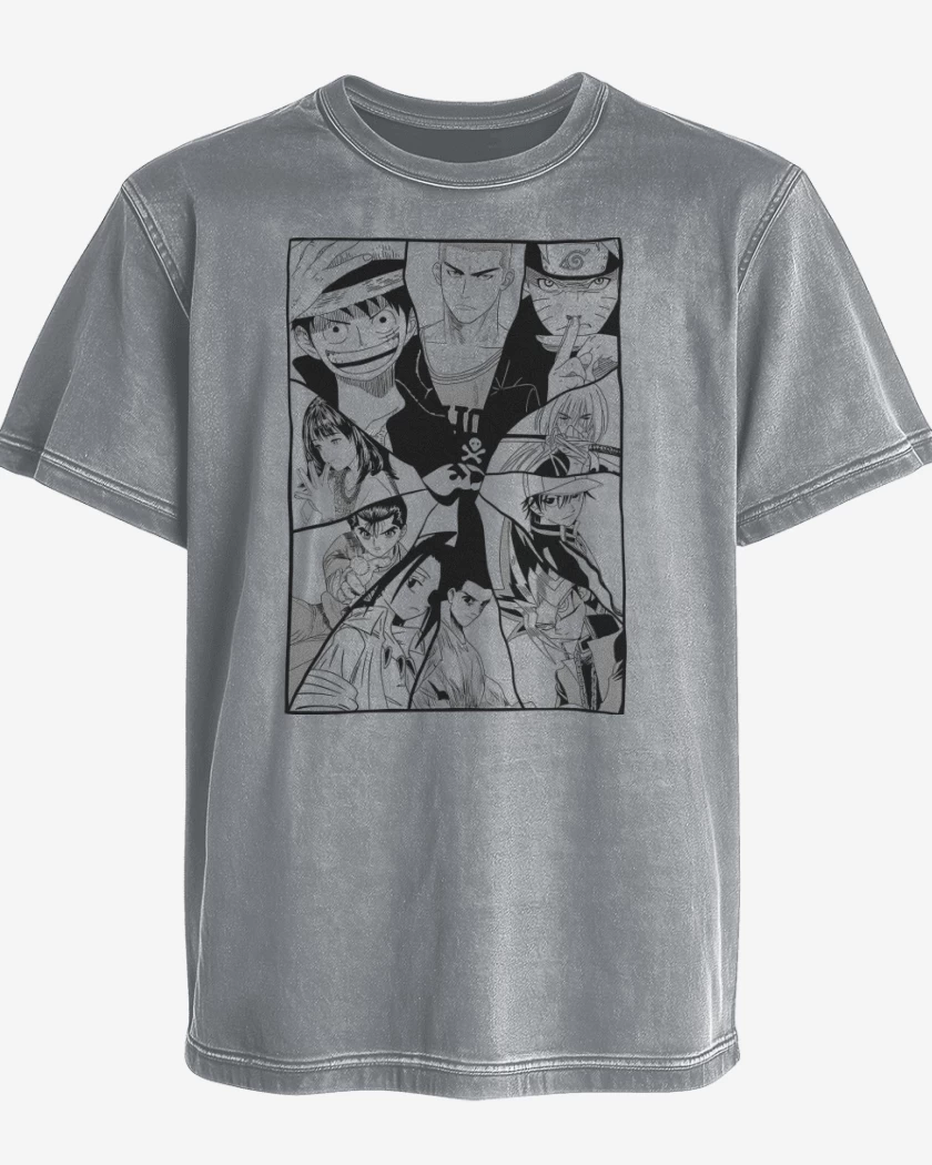 Polera desgastada Lo Mejor del Anime