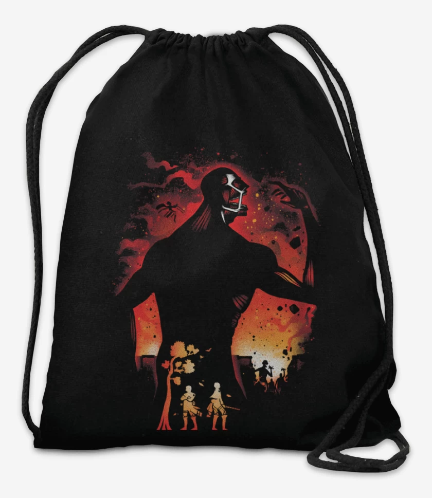 Mochila Negro de Titán Colosal