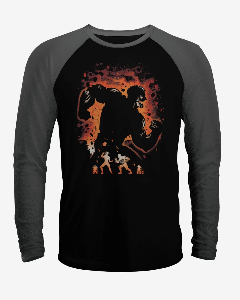 Polera Raglan Titán Acorazado