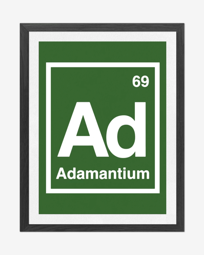 Cuadro decorativo Verde jade de Adamantium