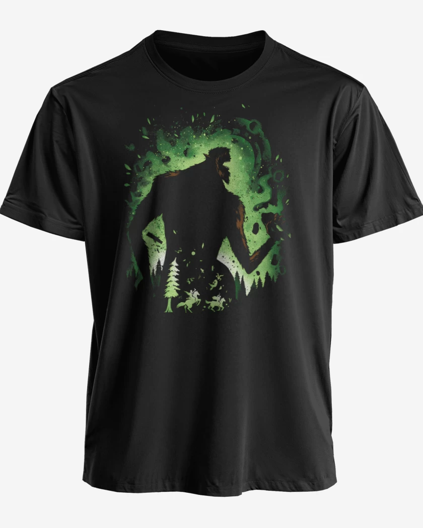 Polera premium Negro de Titán Bestia