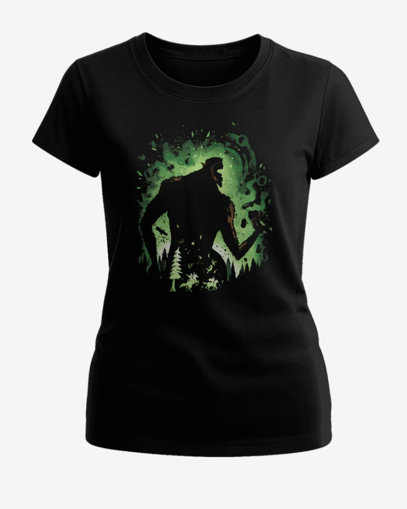 Polera de Mujer Negro de Titán Bestia