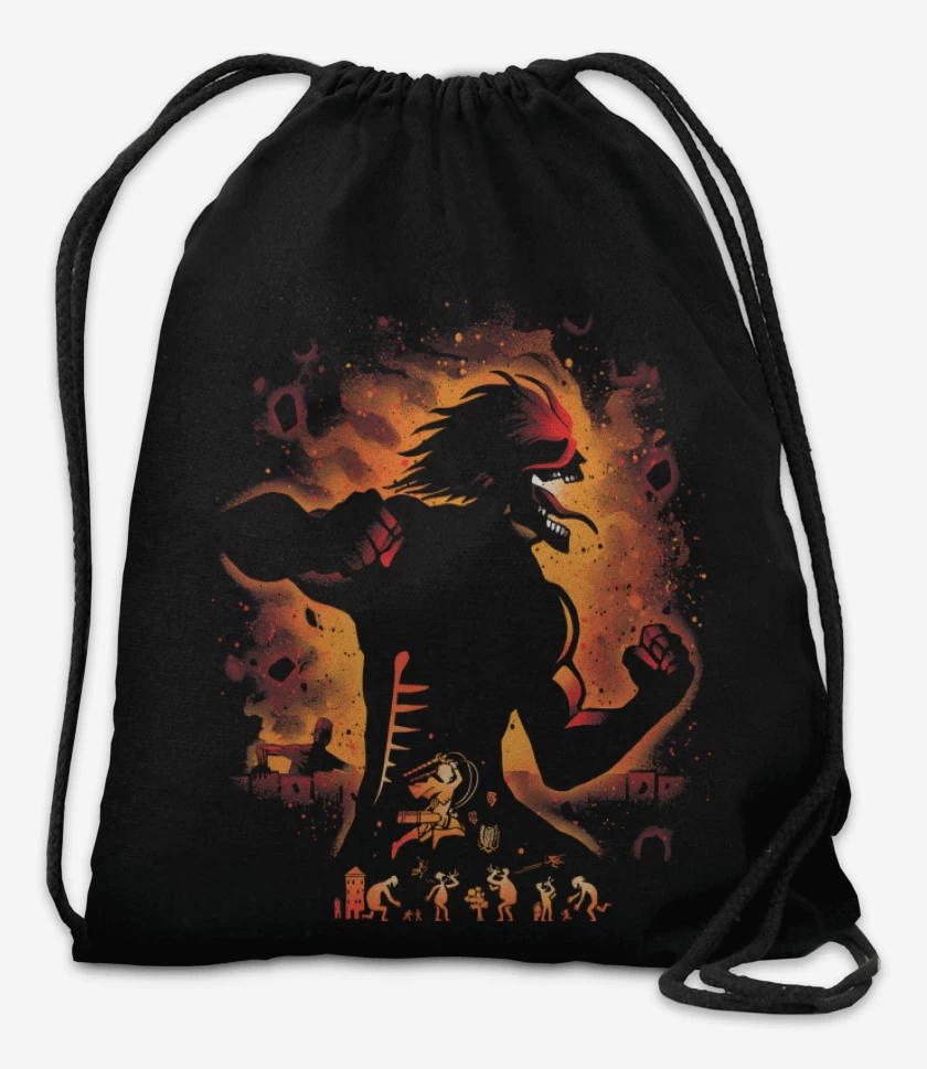 Mochila Negro de Titán de Ataque