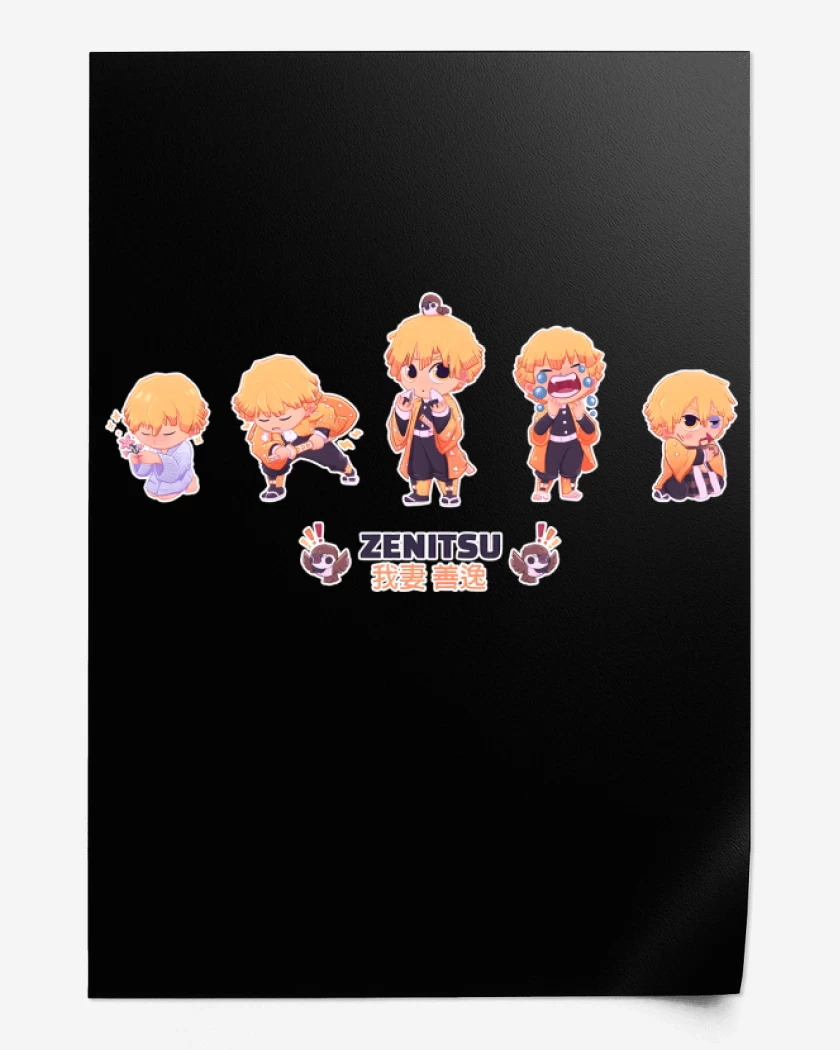 Print Chibi Zenitsu