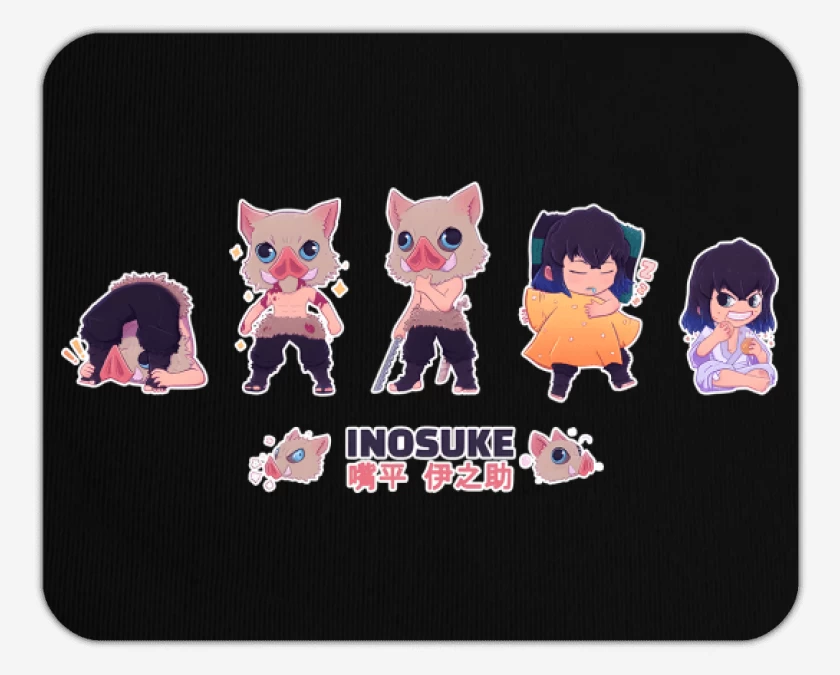 Mousepad Chibi Inosuke
