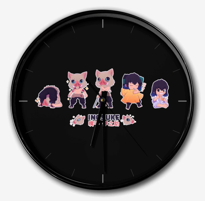 Reloj Negro de Chibi Inosuke