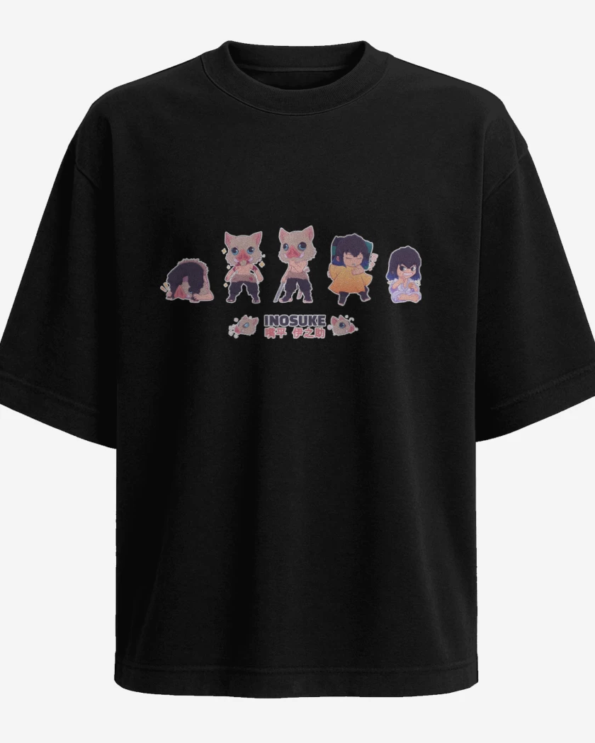 Polera Oversize Chibi Inosuke