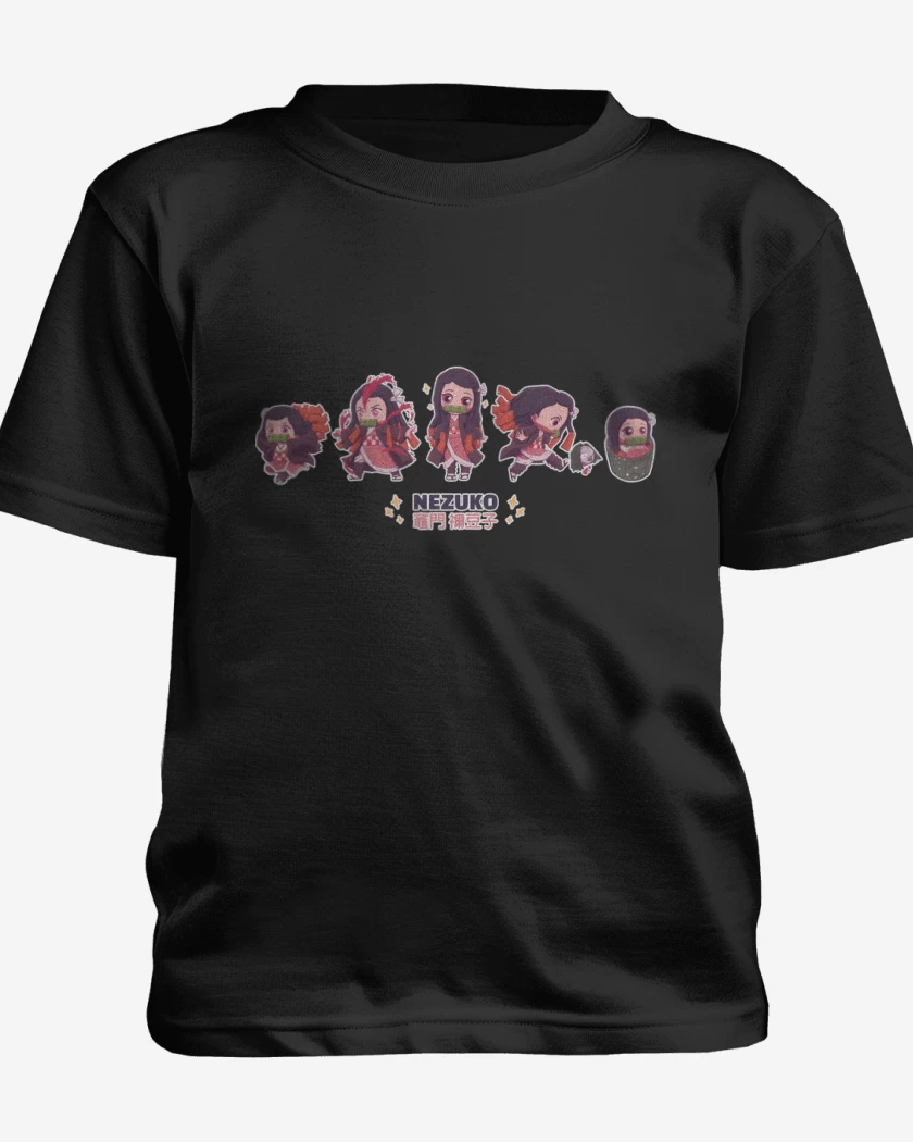Polera de niño Chibi Nezuko