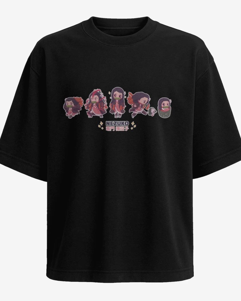Polera Oversize Chibi Nezuko