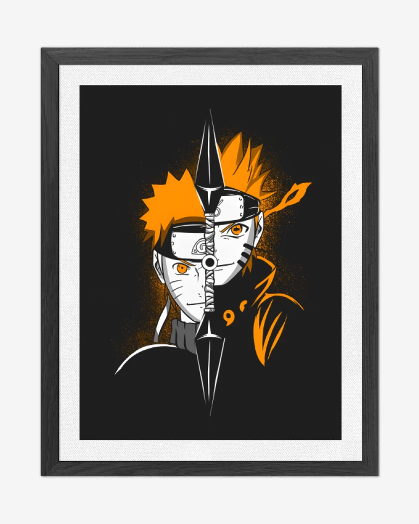 Cuadro decorativo Negro de Naruto Shinobi