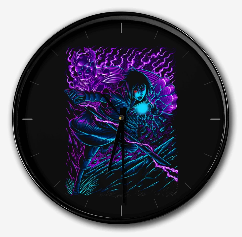 Reloj Negro de Sasuke x Susanoo