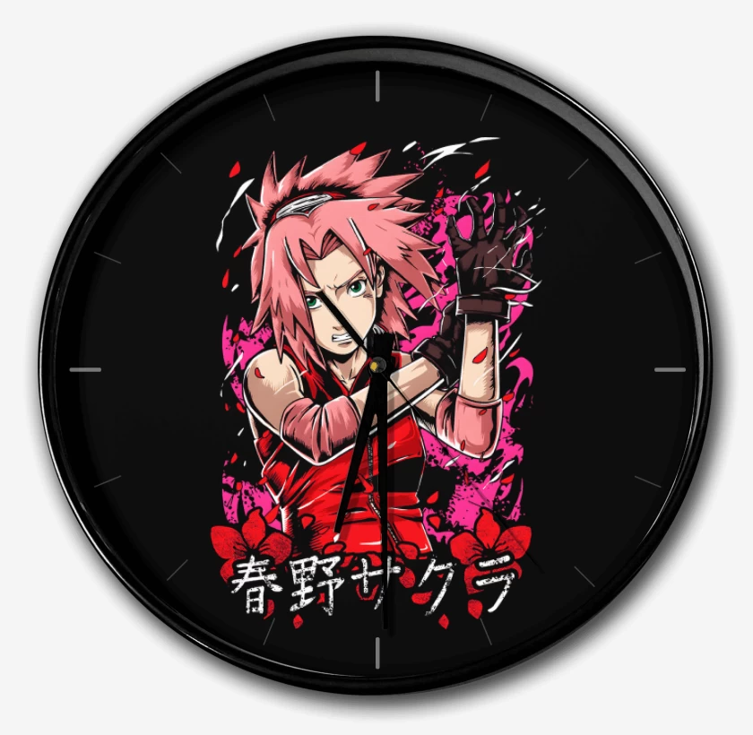 Reloj Negro de Sakura Haruno
