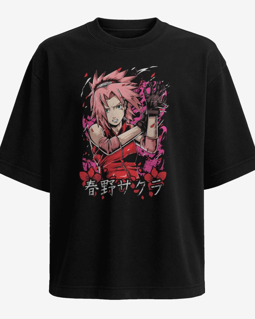 Polera Oversize Sakura Haruno