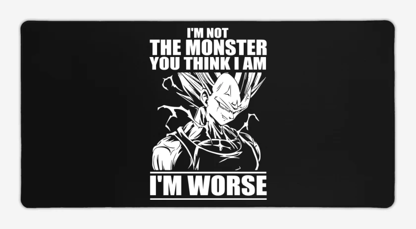 Mouse pad Gamer Im not the monster