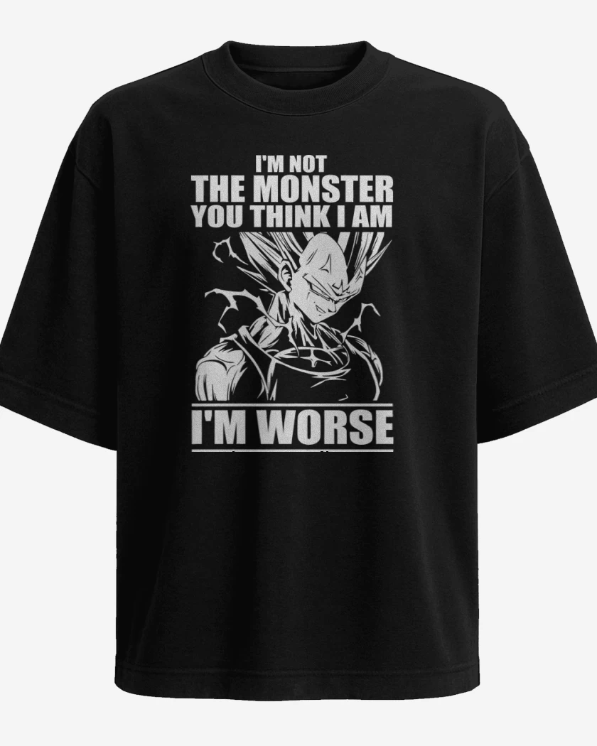 Polera Oversize Im not the monster