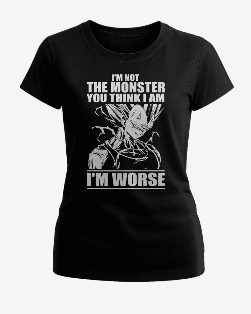 Polera de Mujer Negro de Im not the monster
