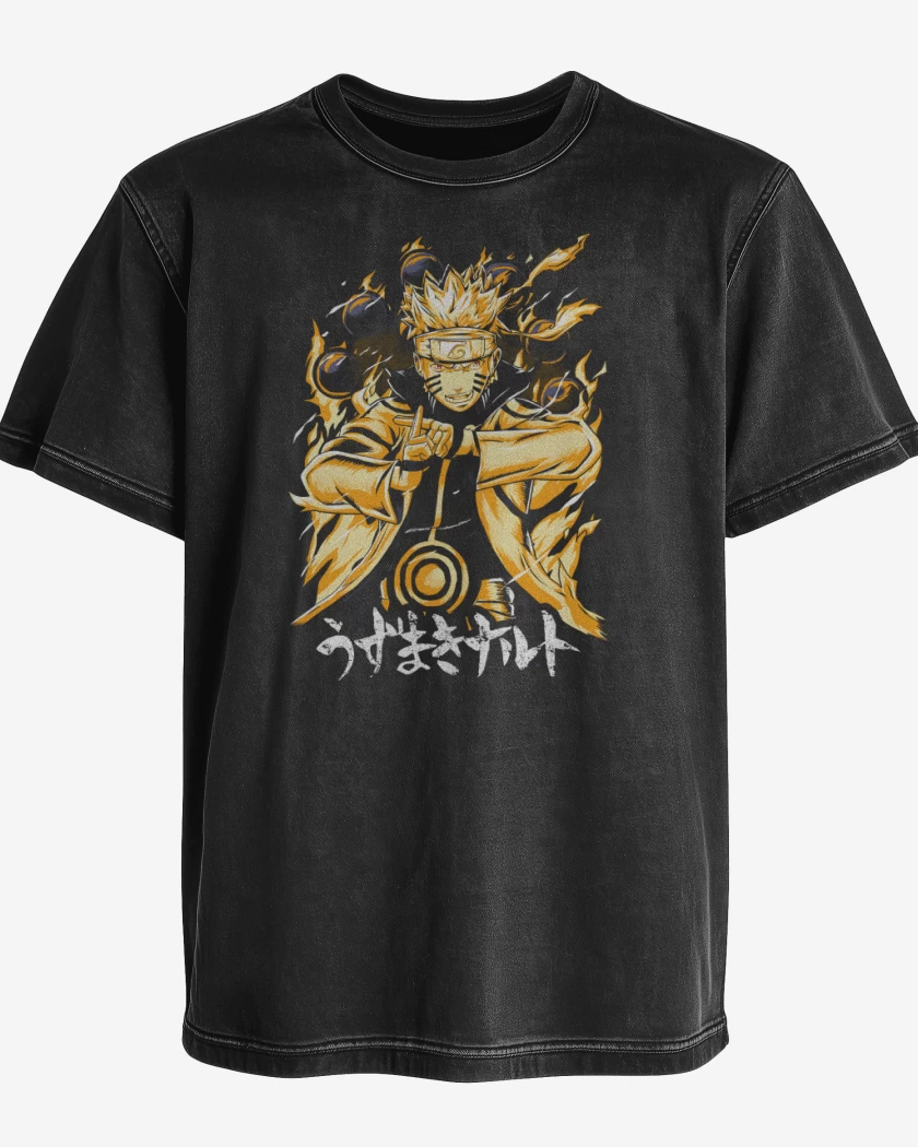 Polera desgastada Chakra Nueve Colas
