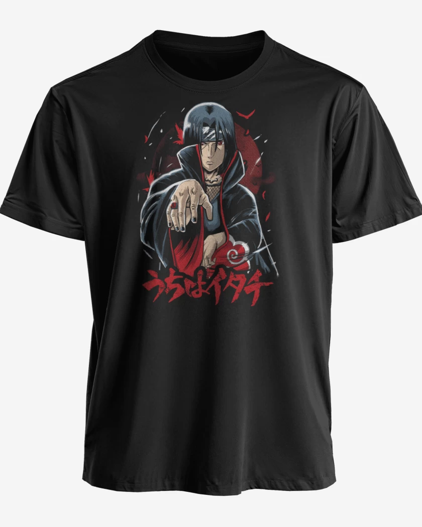 Polera premium Negro de Uchiha Itachi