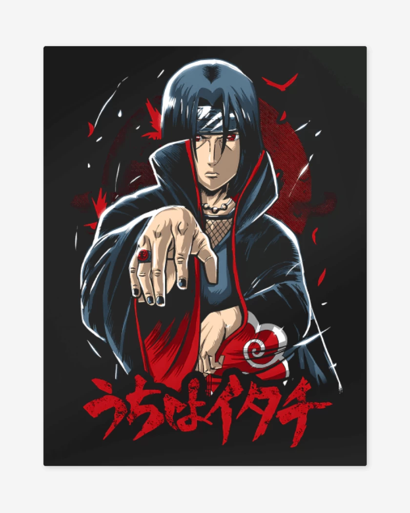 Print metalico Uchiha Itachi