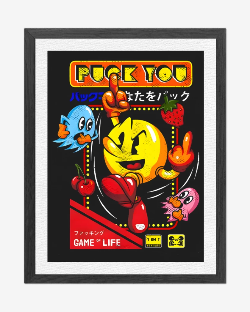 Cuadro decorativo Negro de Puck You 