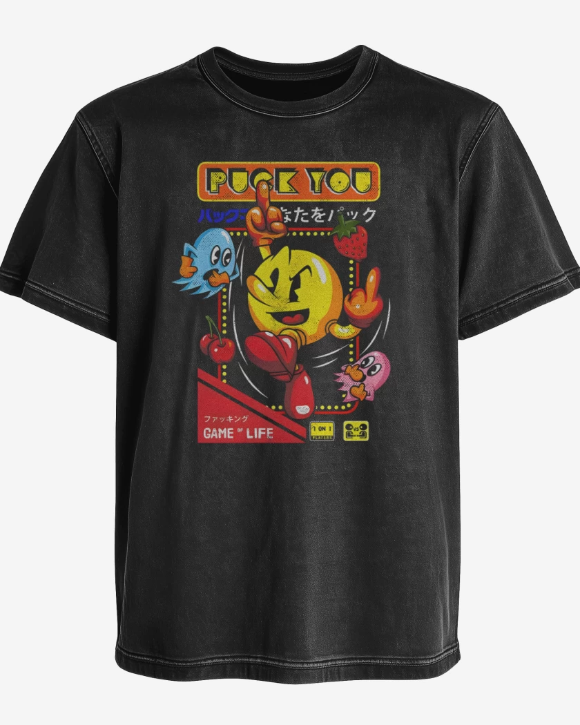 Polera desgastada Puck You 