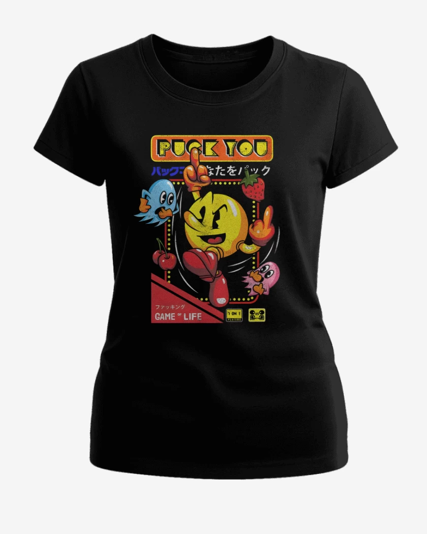 Polera de Mujer Negro de Puck You 