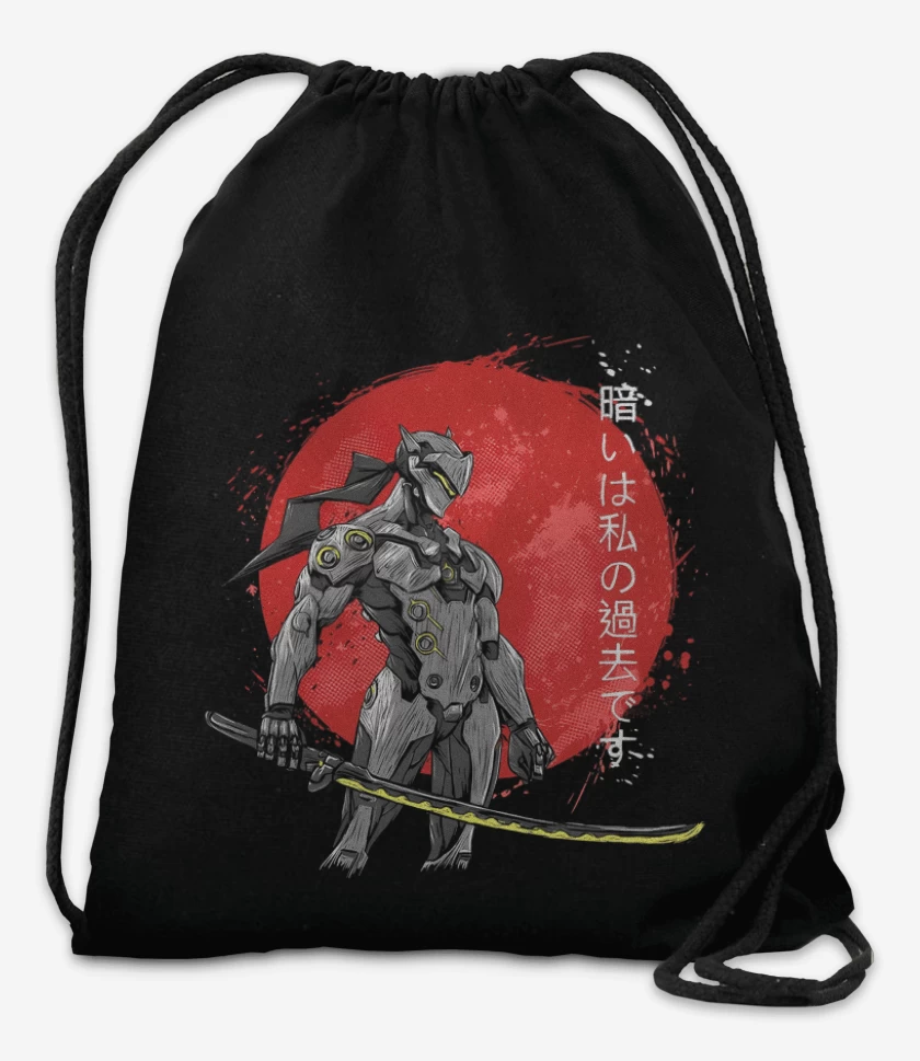Mochila Negro de Genji 2
