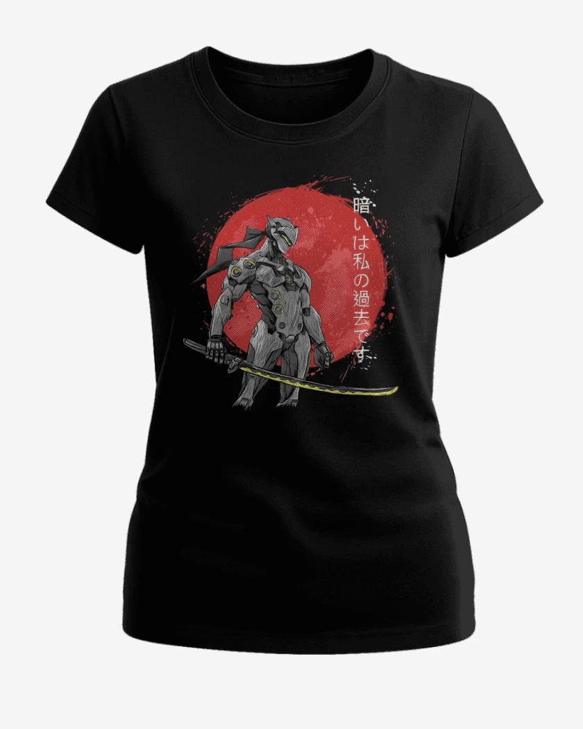 Polera de Mujer Negro de Genji 2