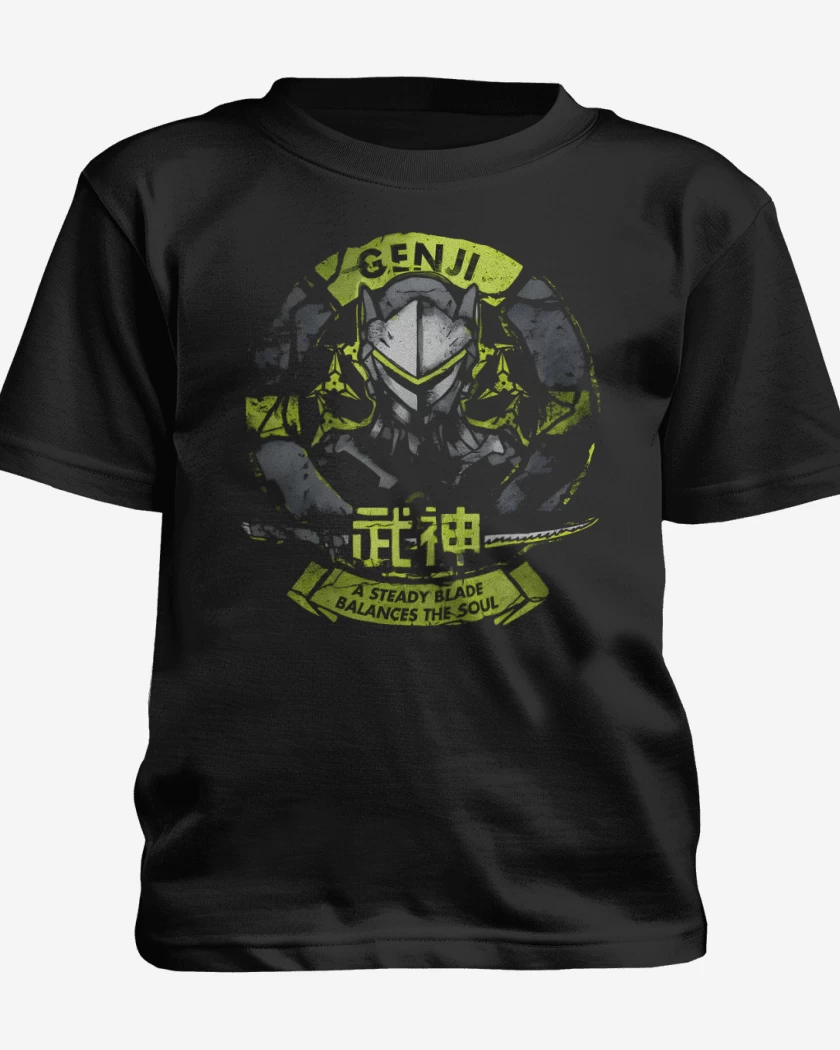 Polera de niño Negro de Genji 3 