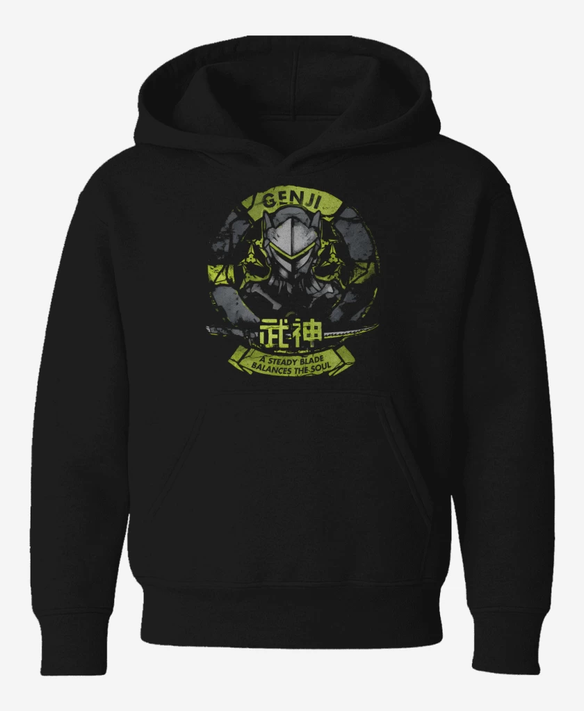 Poleron de niño Negro de Genji 3 