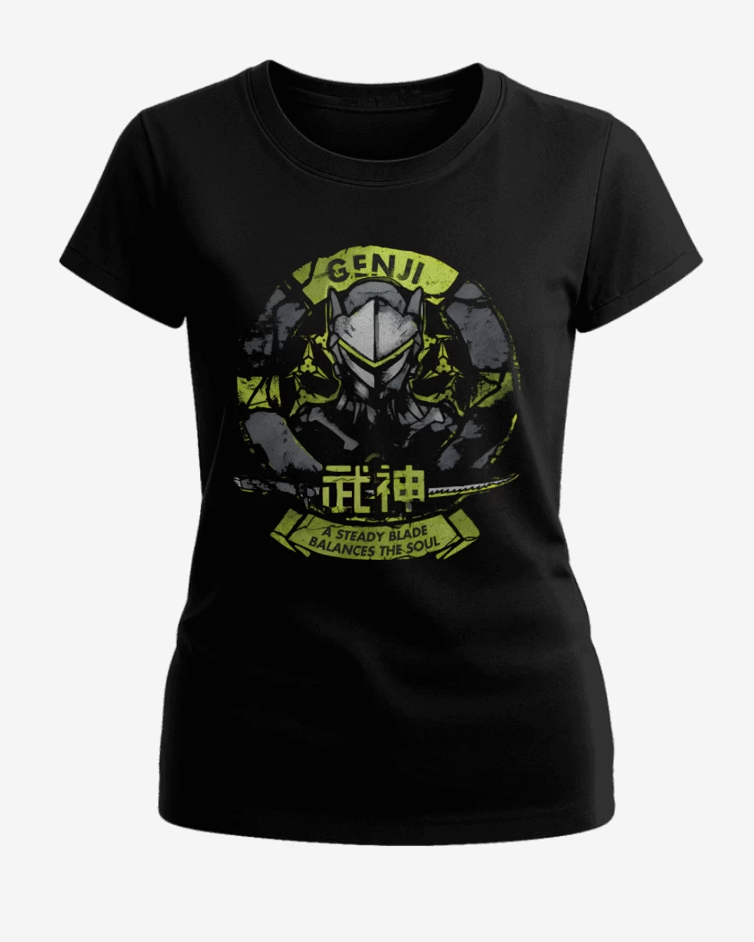 Polera de Mujer Negro de Genji 3 