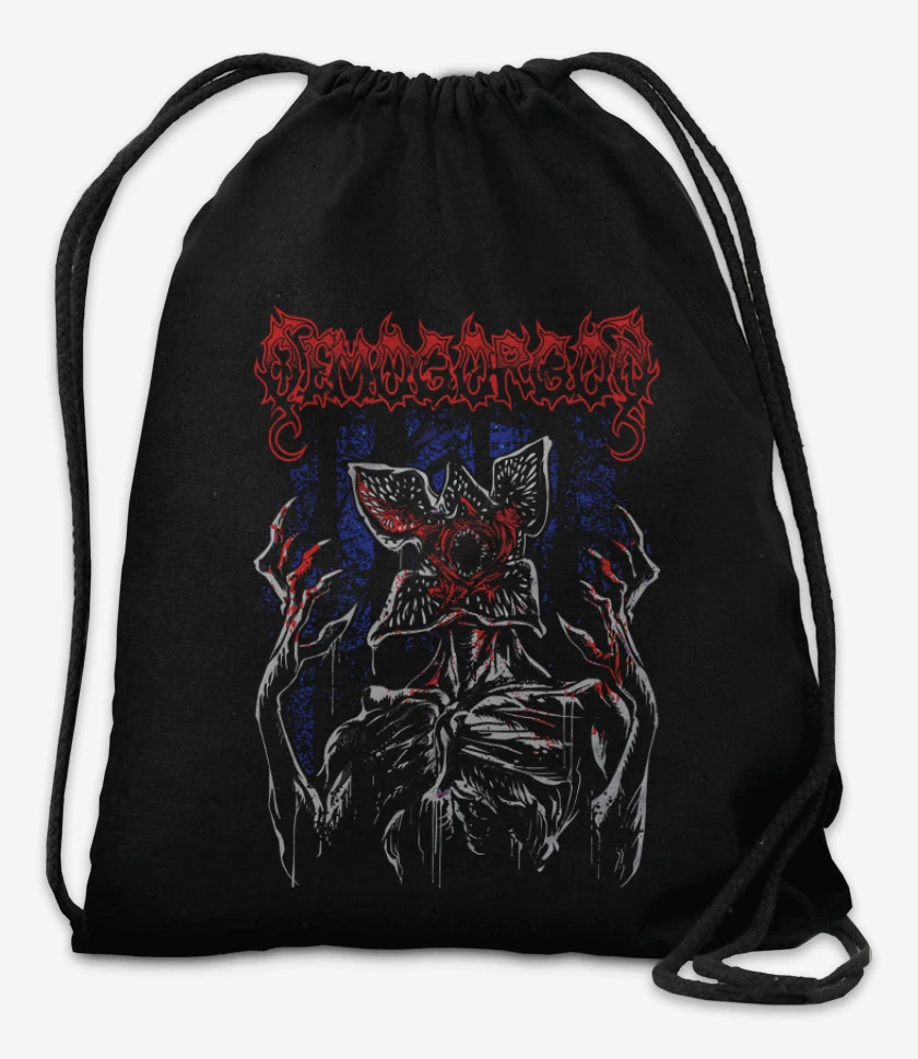 Mochila Negro de Demogorgon