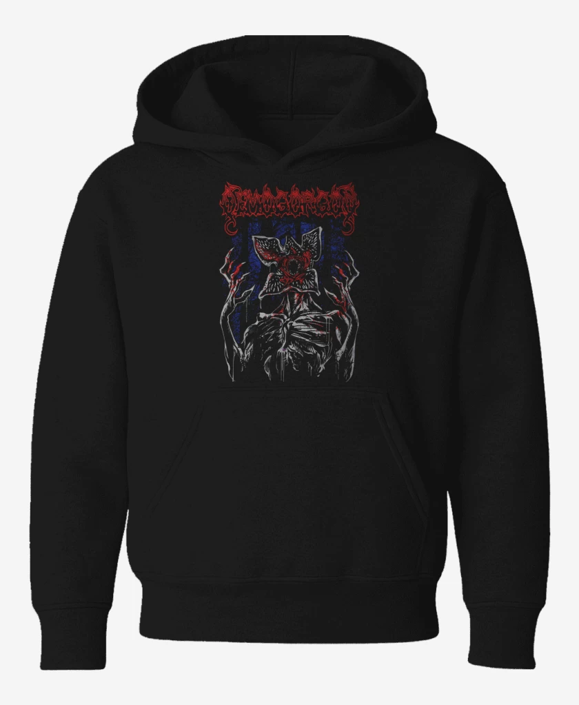Poleron de niño Negro de Demogorgon