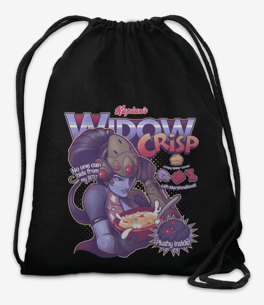 Mochila Negro de Widow Cereal 