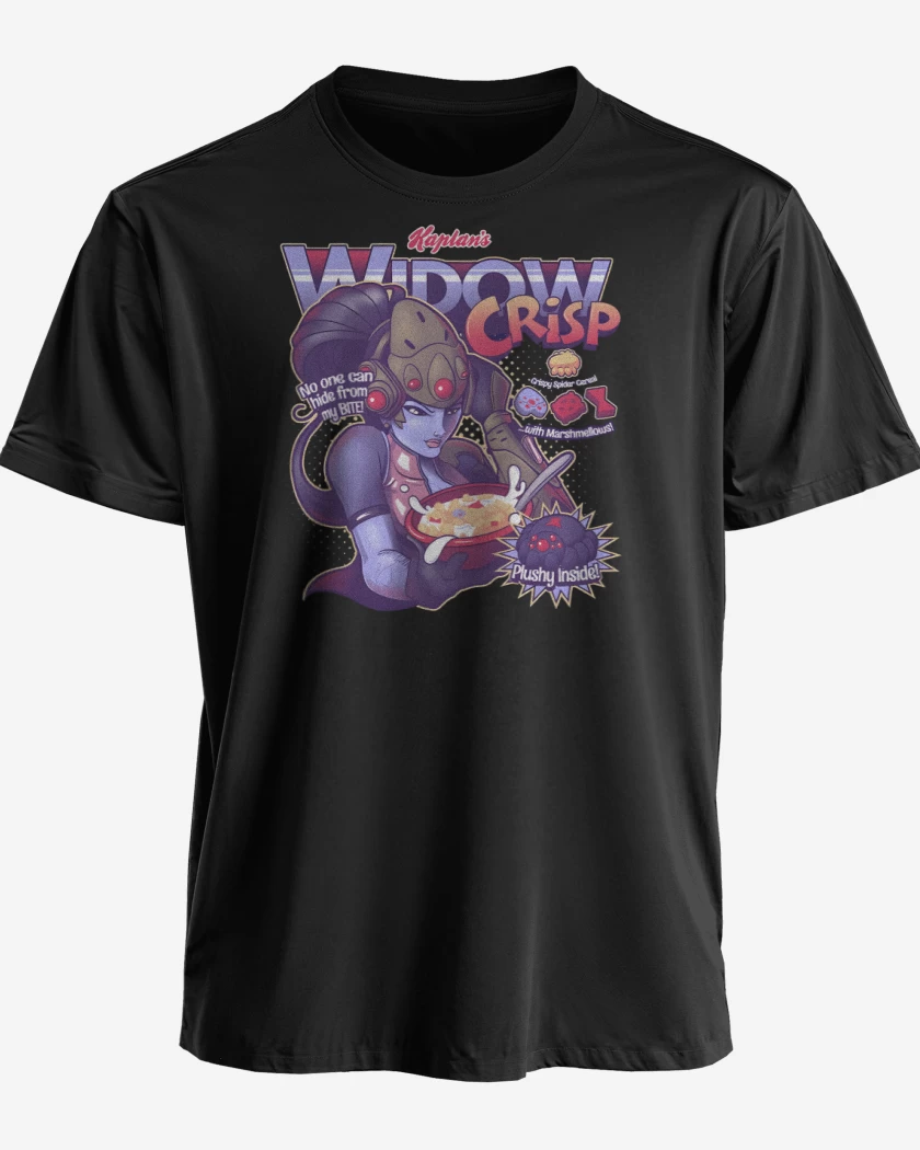 Polera premium Negro de Widow Cereal 