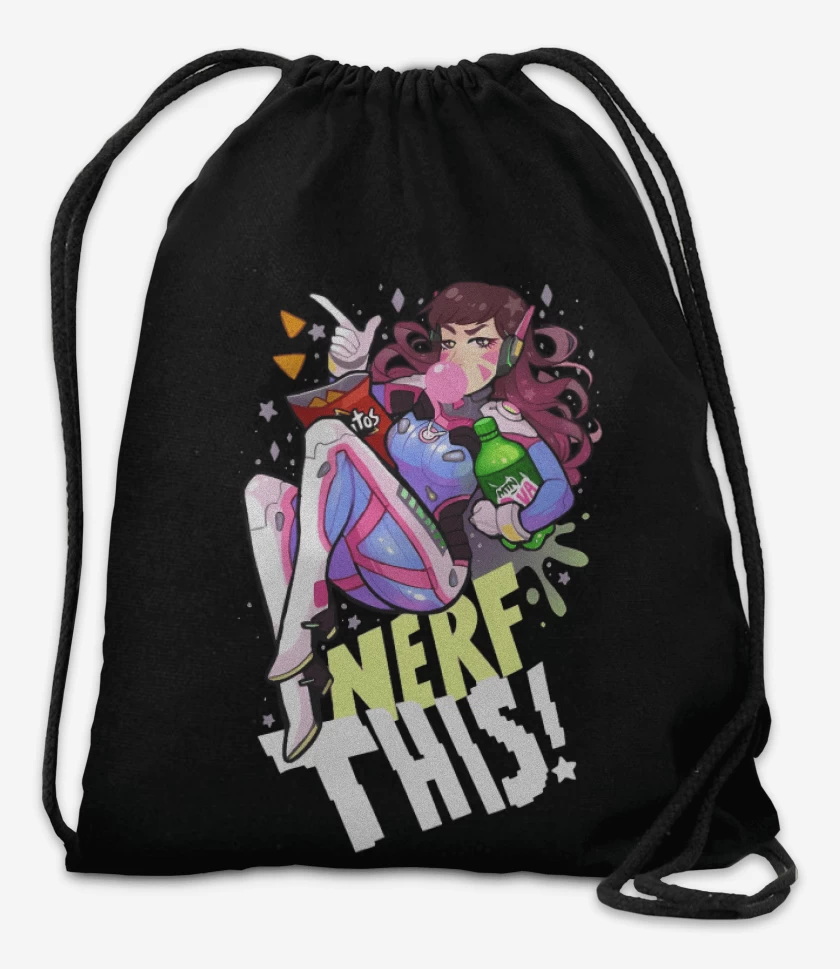 Mochila Negro de Dva Nerf This