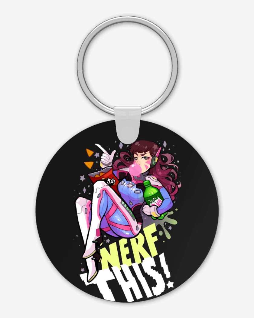 Llavero Dva Nerf This