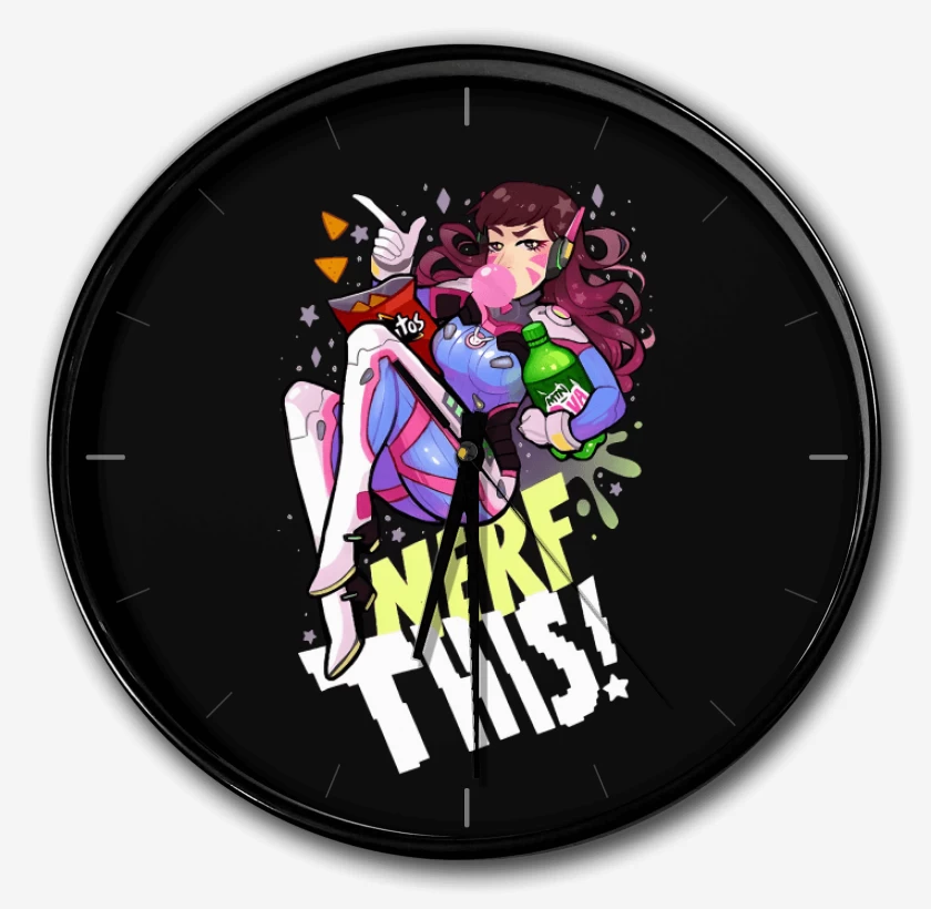 Reloj Negro de Dva Nerf This