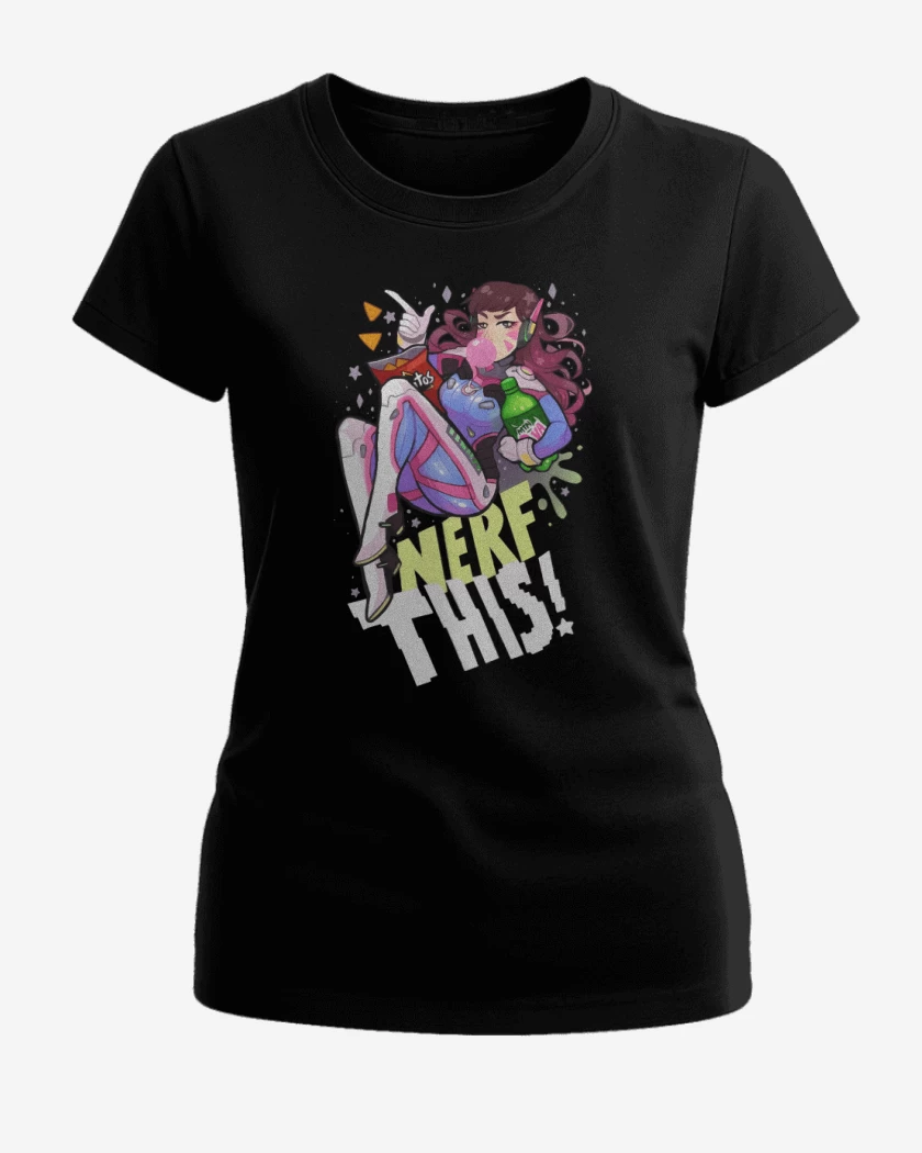 Polera de Mujer Negro de Dva Nerf This