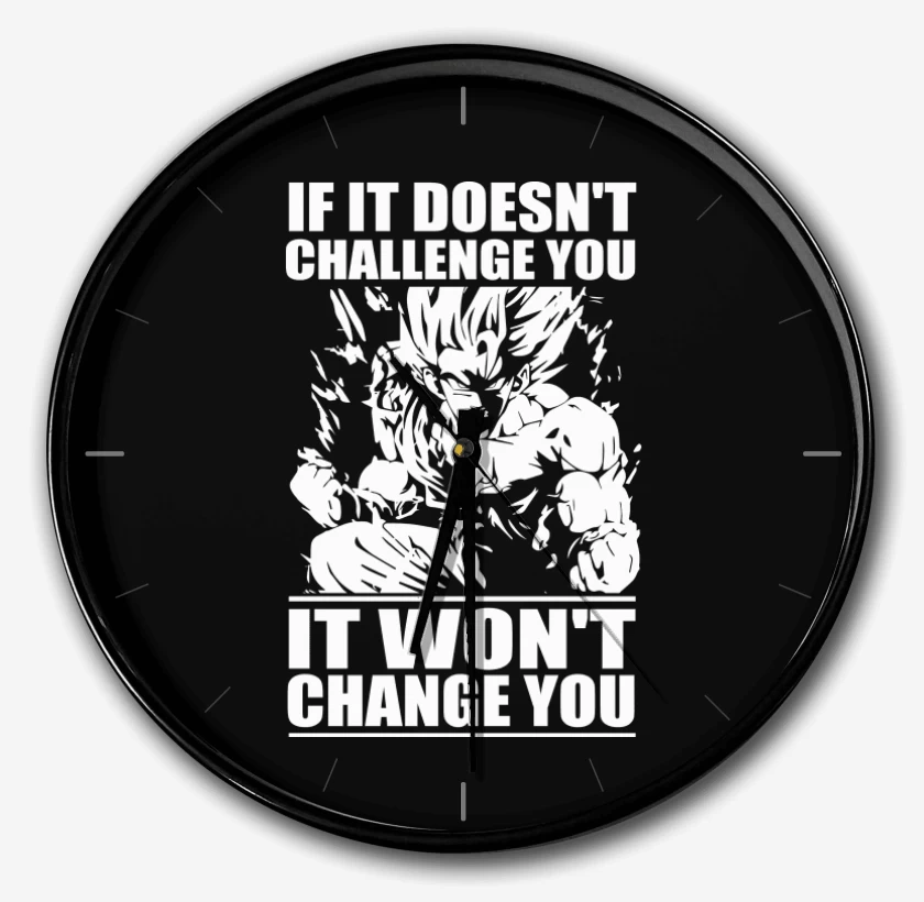 Reloj Negro de If it doesnt challenge you