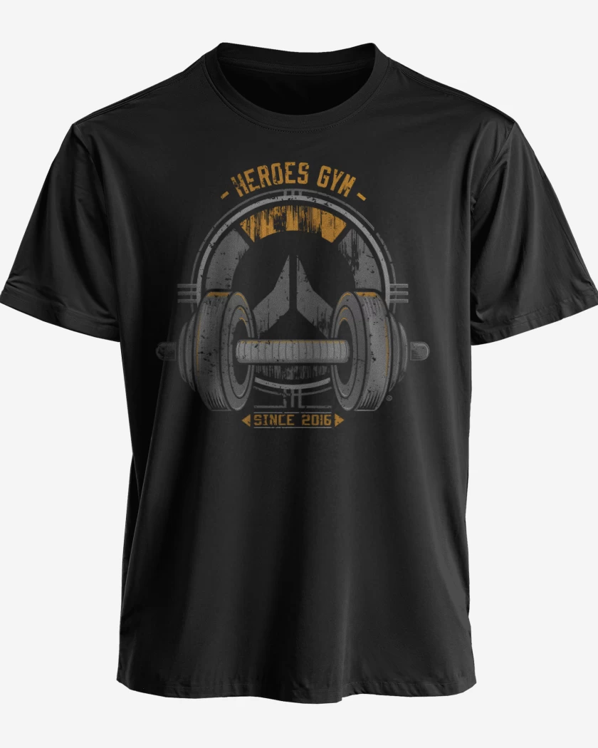 Polera Heroes Gym