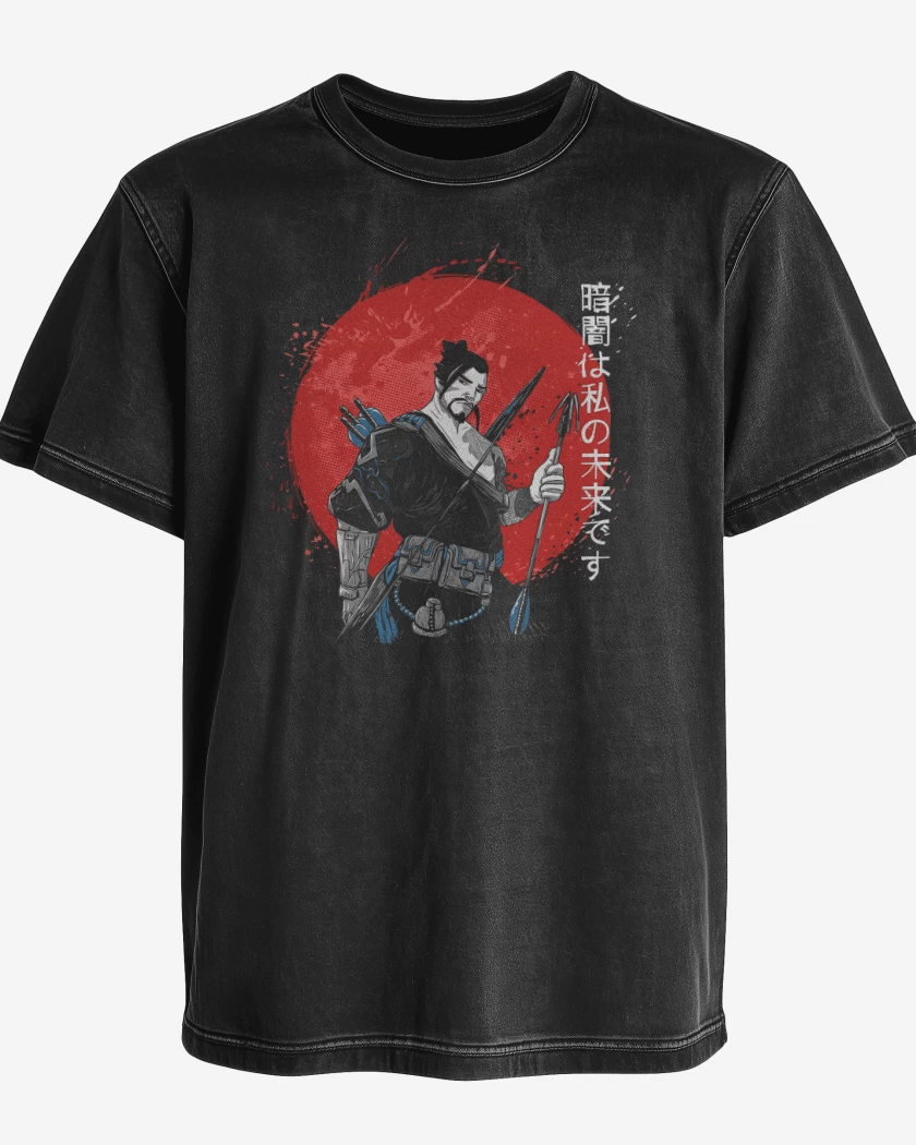 Polera desgastada Hanzo 2