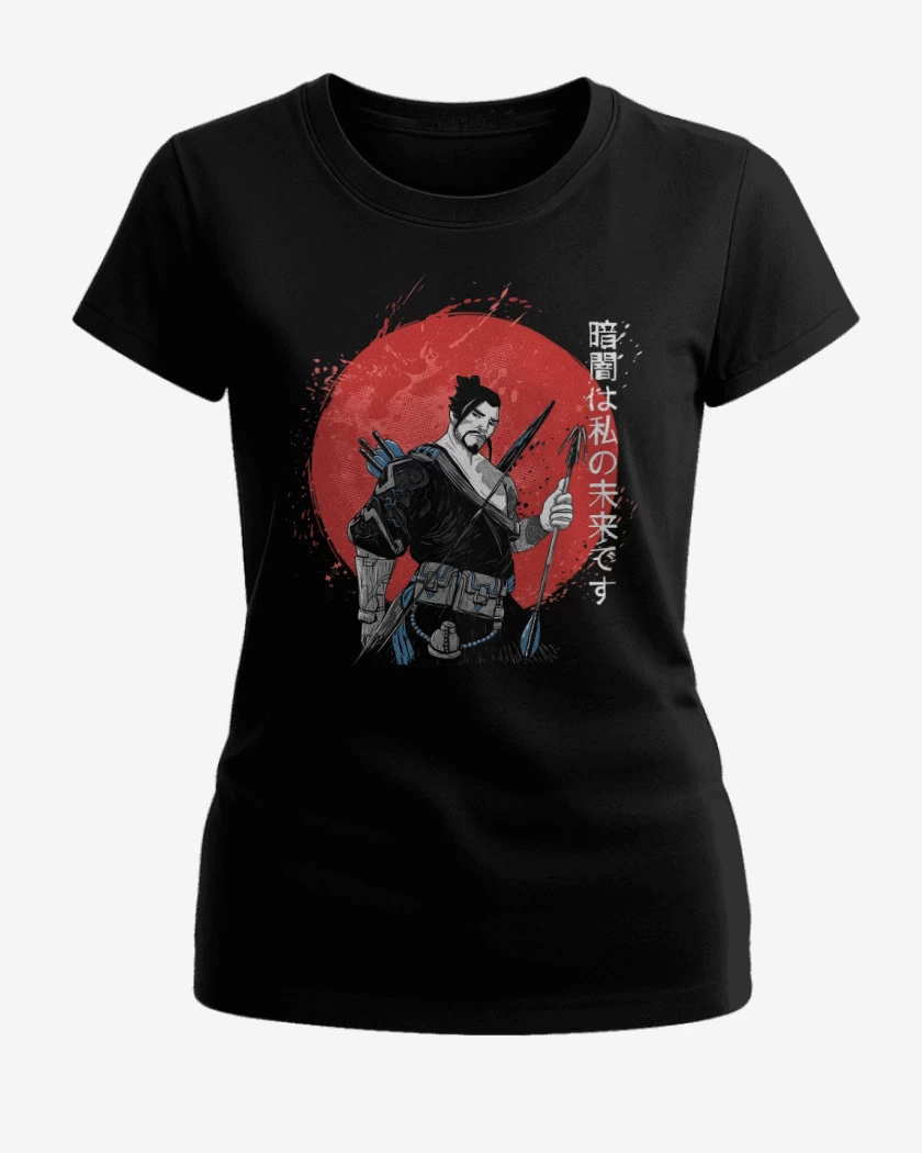 Polera de Mujer Negro de Hanzo 2